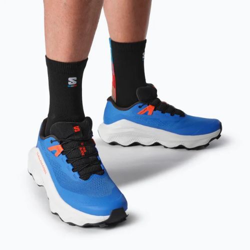 Men's running shoes Salomon Ultra Glide 3 french blue/lunar rock/cherry tomato