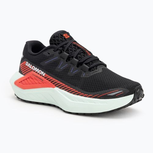 Women's running shoes Salomon Drx Defy GRVL black/cherry tomato/bay