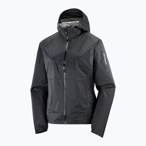 Women's running jacket Salomon Bonatti Waterproof deep black
