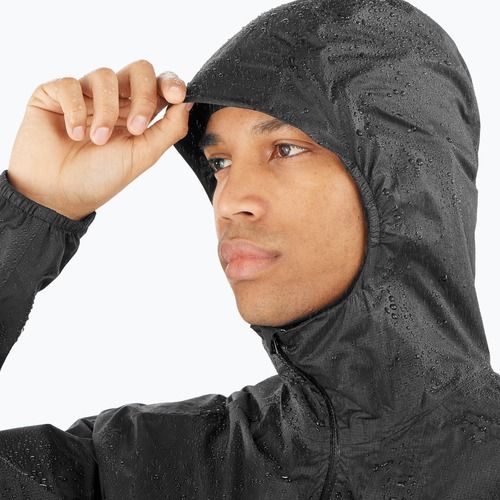 Men's running jacket Salomon Bonatti Waterproof deep black