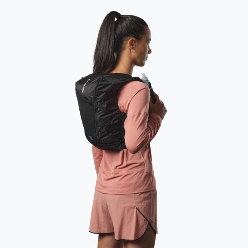 Women's running vest Salomon Active Skin 12 Set black/metal