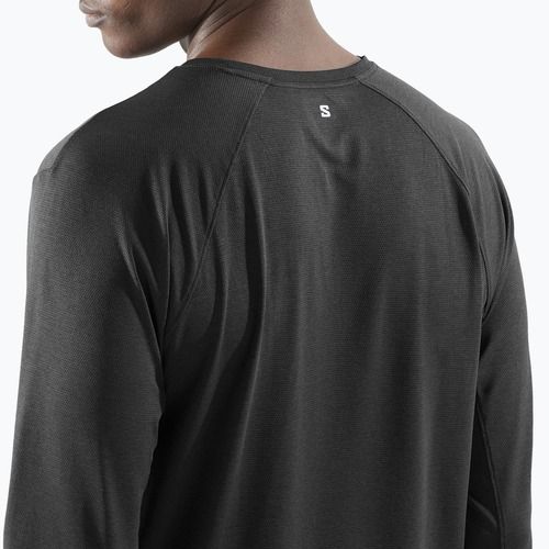 Men's running longsleeve Salomon SHAKEout Core deep black
