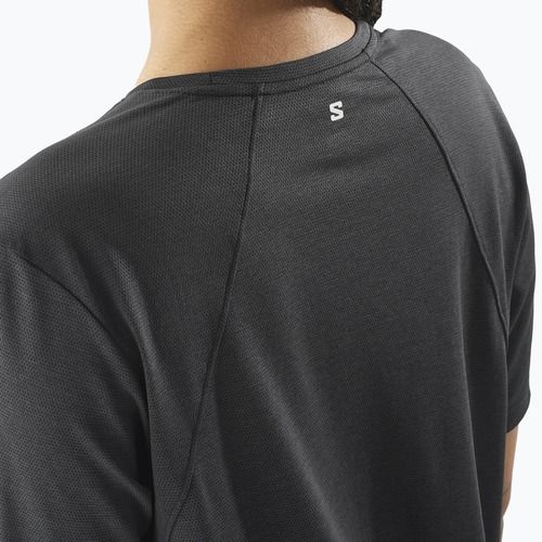 Women's running T-shirt Salomon SHAKEout Core deep black