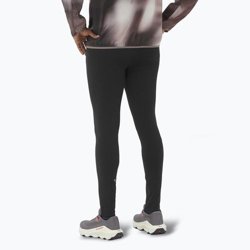 Men's running leggings Salomon SHAKEout Core deep black
