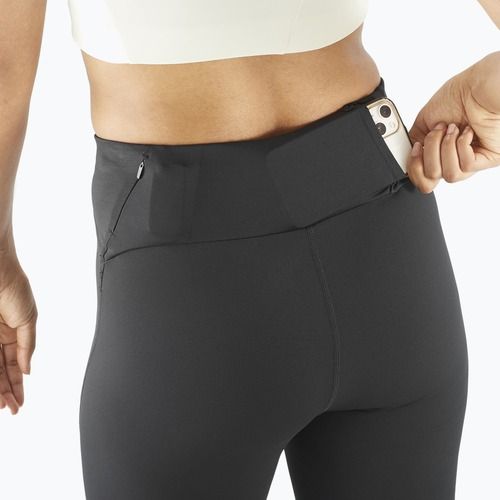 Women's running leggings Salomon SHAKEout Core 28" deep black