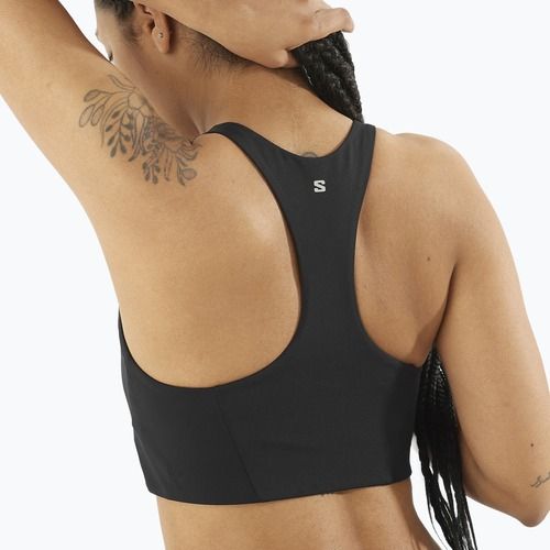 Training bra Salomon SHAKEout Core deep black