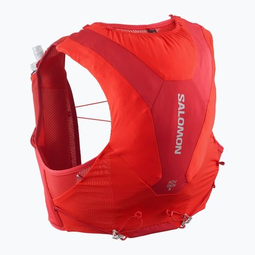 Running vest Salomon ADV SKIN 5 Set flame scarlet/haute red