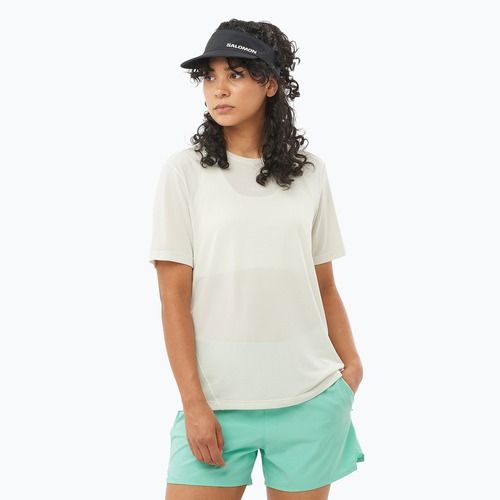 Women's running T-shirt Salomon SHAKEout Core icicle
