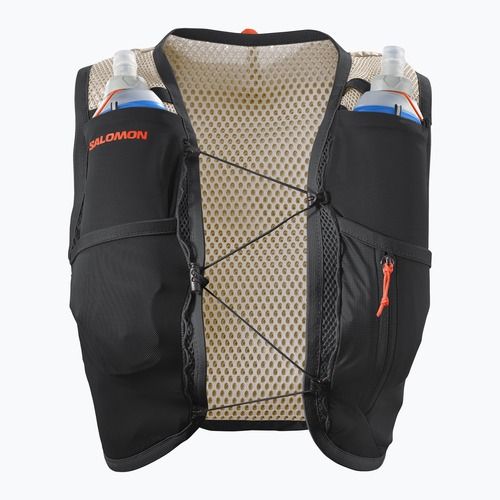 Women's running vest Salomon Active Skin 4 Set emerglow/black 