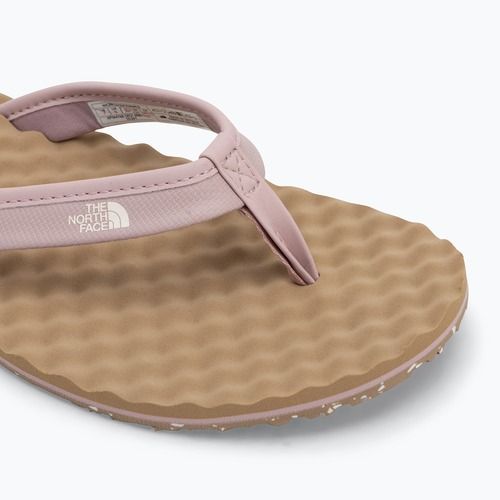 Women's flip-flops The North Face Base Camp Mini II sahara/metal pink