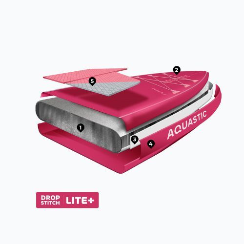 Set inflatable Touring 11'6" pink