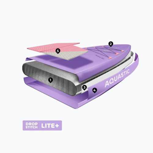 Set inflatable Touring 11'6" purple