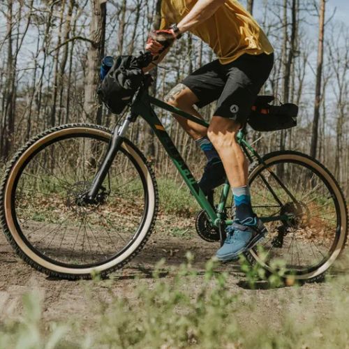 ATTABO men's mountain bike ALPE 2.0 29" tanwall green