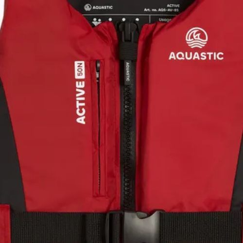 AQUASTIC Active 50N red safety waistcoat