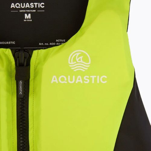 AQUASTIC Active 50N yellow safety waistcoat