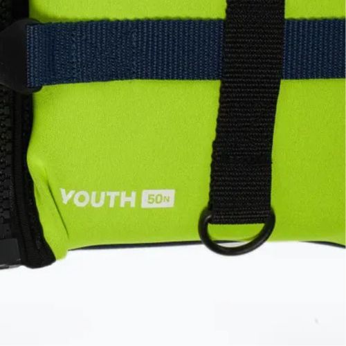 AQUASTIC Youth 50N green child safety waistcoat