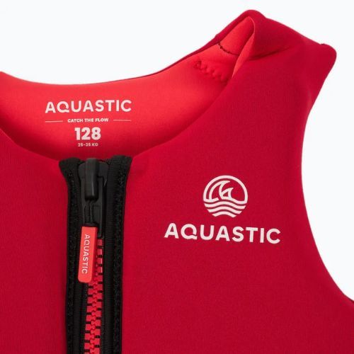 AQUASTIC Youth 50N Red Children's Buoyancy Vest