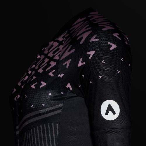 Women's cycling jersey ATTABO Tevi WMNS black/pink