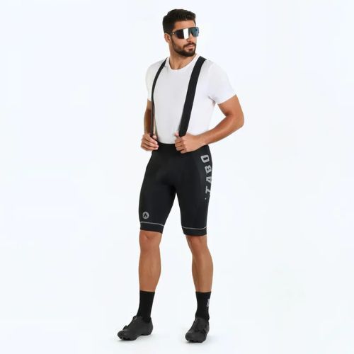 Men's ATTABO Kirun Pro Bib Shorts Cargo black