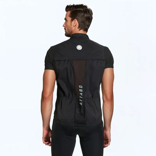 ATTABO Cahayo Vest Windproof bike waistcoat black