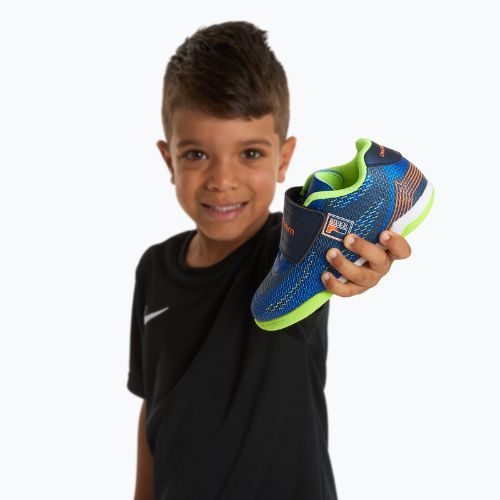 OneTeam Robero Junior IC children's football boots navy blue/blue
