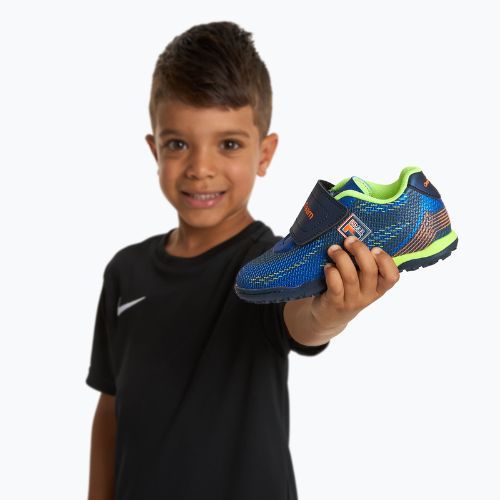 Children's football boots OneTeam Robero Junior TF navy/blue
