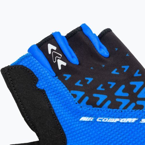 ATTABO Vito gel shock proof cycling gloves blue/black
