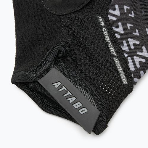 Children's cycling gloves ATTABO Vito JRB gel shock proof black
