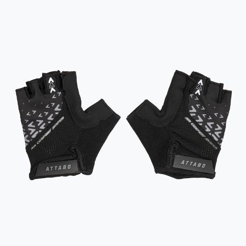 Children's cycling gloves ATTABO Vito JRB gel shock proof black