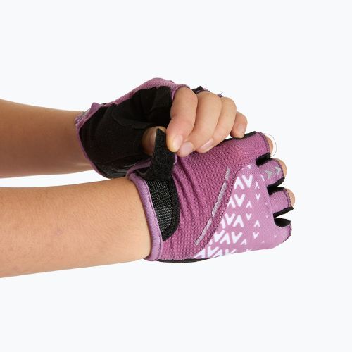 Children's cycling gloves ATTABO Vito JRG gel shock proof pink/black