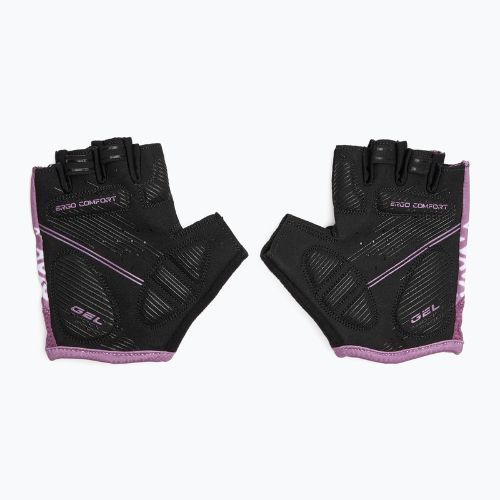 Children's cycling gloves ATTABO Vito JRG gel shock proof pink/black