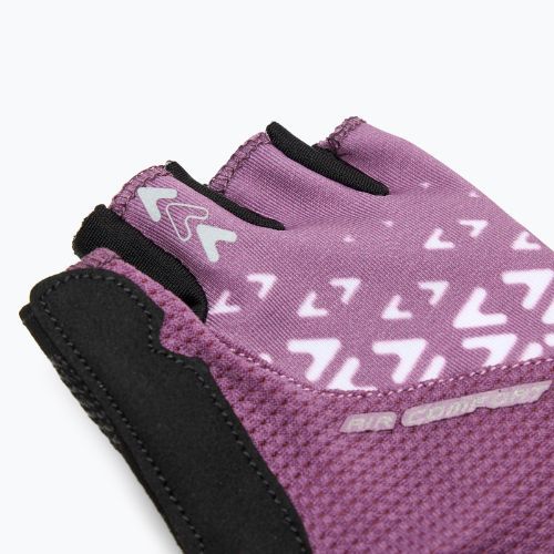 Children's cycling gloves ATTABO Vito JRG gel shock proof pink/black