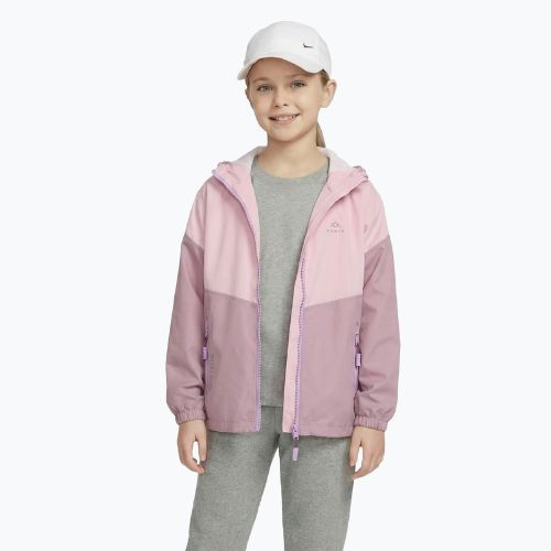 Children's rain jacket KADVA Fory Jrg pink