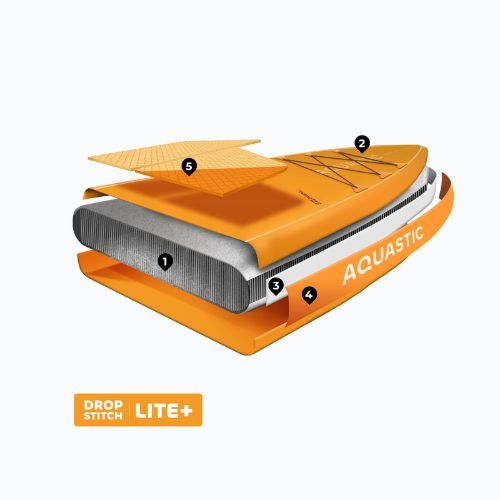 SUP AQUASTIC Touring 12'6" board orange