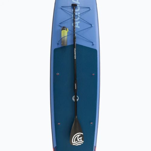 Inflatable board set SUP AQUASTIC Touring Pro 14'0" dark blue