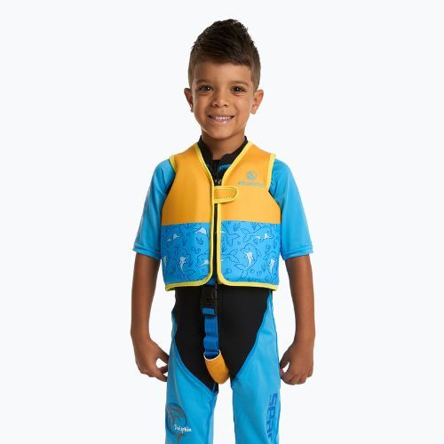 AQUASTIC Junior child safety waistcoat blue