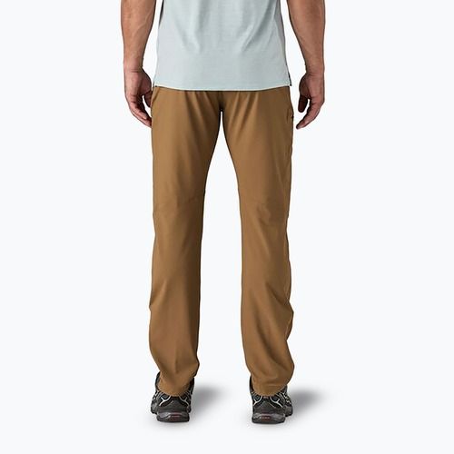 Men's Patagonia Terravia Trail Regular coriander brown trekking trousers