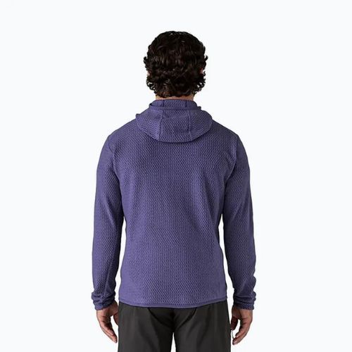 Men's Patagonia R1 Air Full-Zip trekking sweatshirt solstice purple