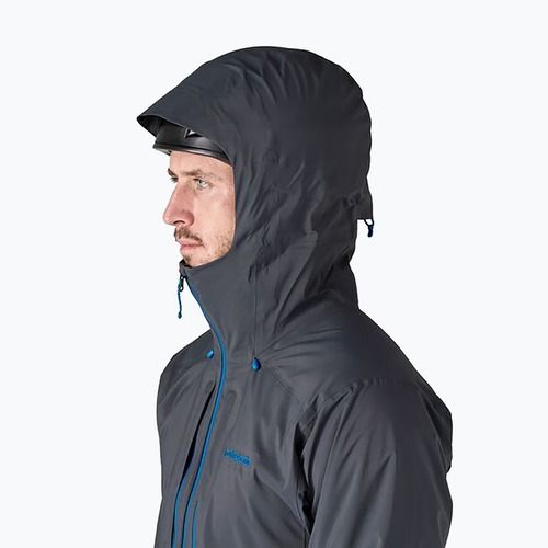 Men's Patagonia M10 Storm smolder blue rain jacket