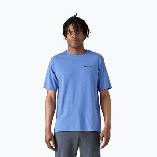 Men's Patagonia P-6 Logo Responsibili-Tee abundant blue