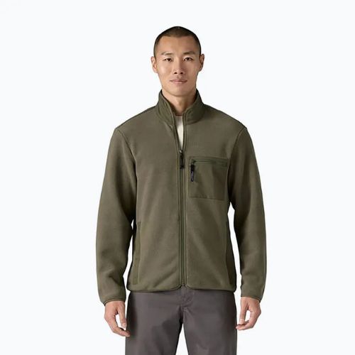 Patagonia men's fleece sweatshirt Synch basin green
