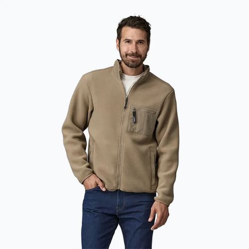 Patagonia Synch seabird grey men's fleece sweatshirt