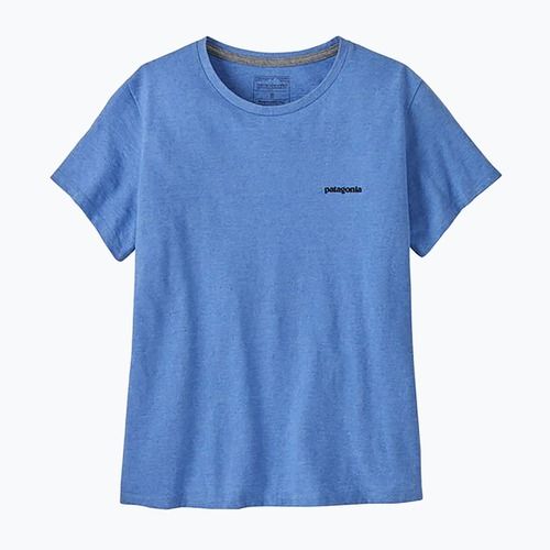 Women's Patagonia P-6 Logo Responsibili-Tee abundant blue