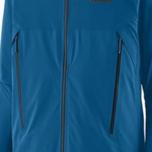 Patagonia Super Free Alpine men's rain jacket endless blue