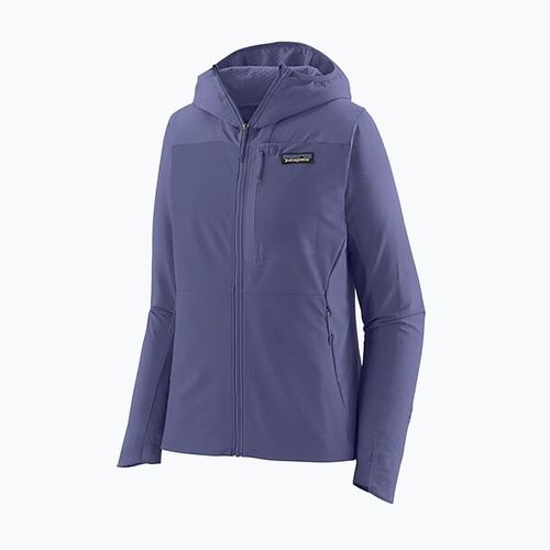 Women's softshell jacket Patagonia R1 CrossStrata Hoody solstice purple