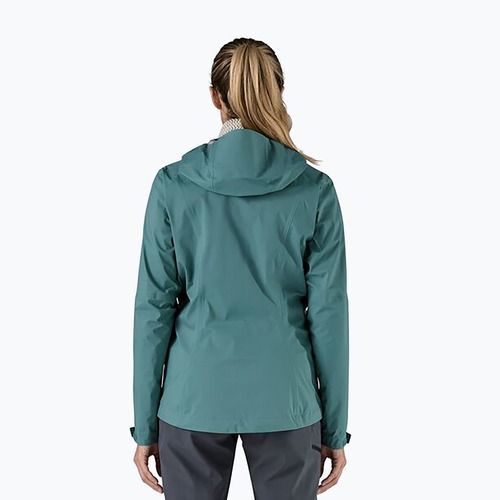Women's Patagonia Granite Crest Rain jacket wetland blue