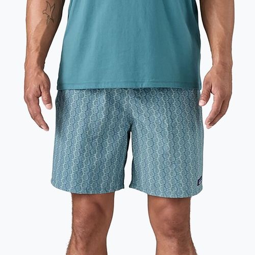 Patagonia men's Baggies Longs 7" kaleidoscope/still blue shorts