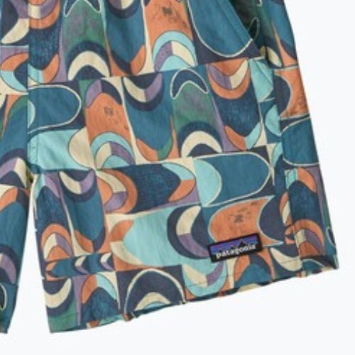Patagonia Baggies women's shorts 5" swallowtail geo/still blue
