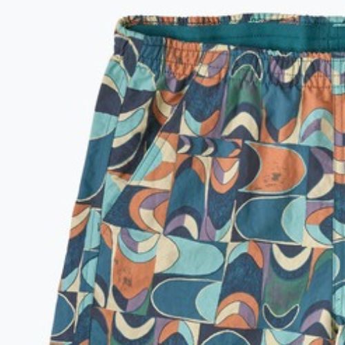 Patagonia Baggies women's shorts 5" swallowtail geo/still blue