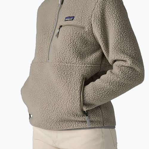 Women's Patagonia Retro Pile fleece sweatshirt Marsupial river rock green